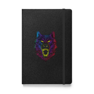 Wolfee Hardcover bound notebook